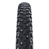 Schwalbe marathon winter plus - kablet - vinter - smartguard - 26x2,00 - sort + refleks