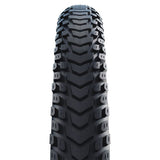 Schwalbe marathon mondial pro - foldning - addix - v-guard - 27,5x2,40 - sort + refleks