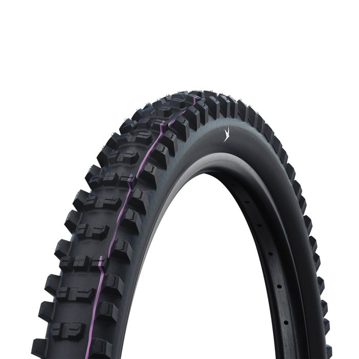 Schwalbe shredda bag - tlr - addix ultra soft - gravity pro - radial - 27,5x2,50 - sort