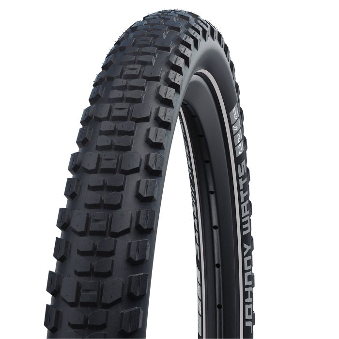 Schwalbe johnny watts lr - kablet - addix - ydeevne - 29x2,35 - sort + refleks