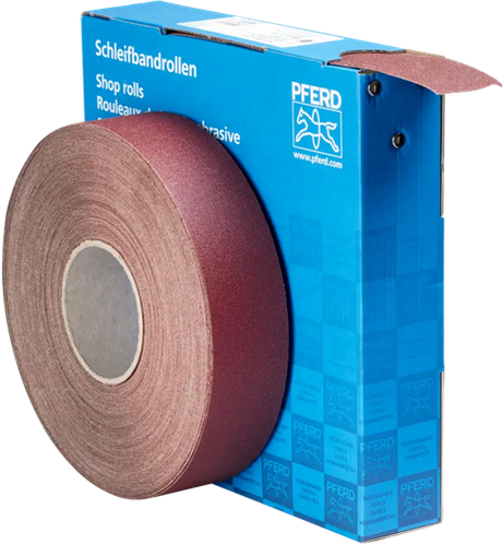 Pferd smergelklud 50mmx50m p80
