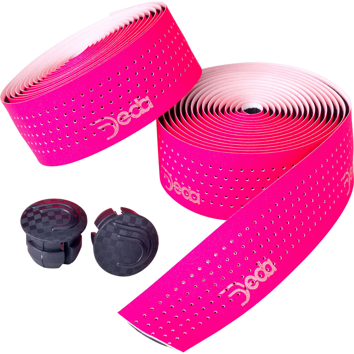 Deda styret perforeret fluoral fuchsia