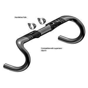 Deda Carbon Sterbar Vinci Shallow 440mm Pob 31,7 mm Carb.