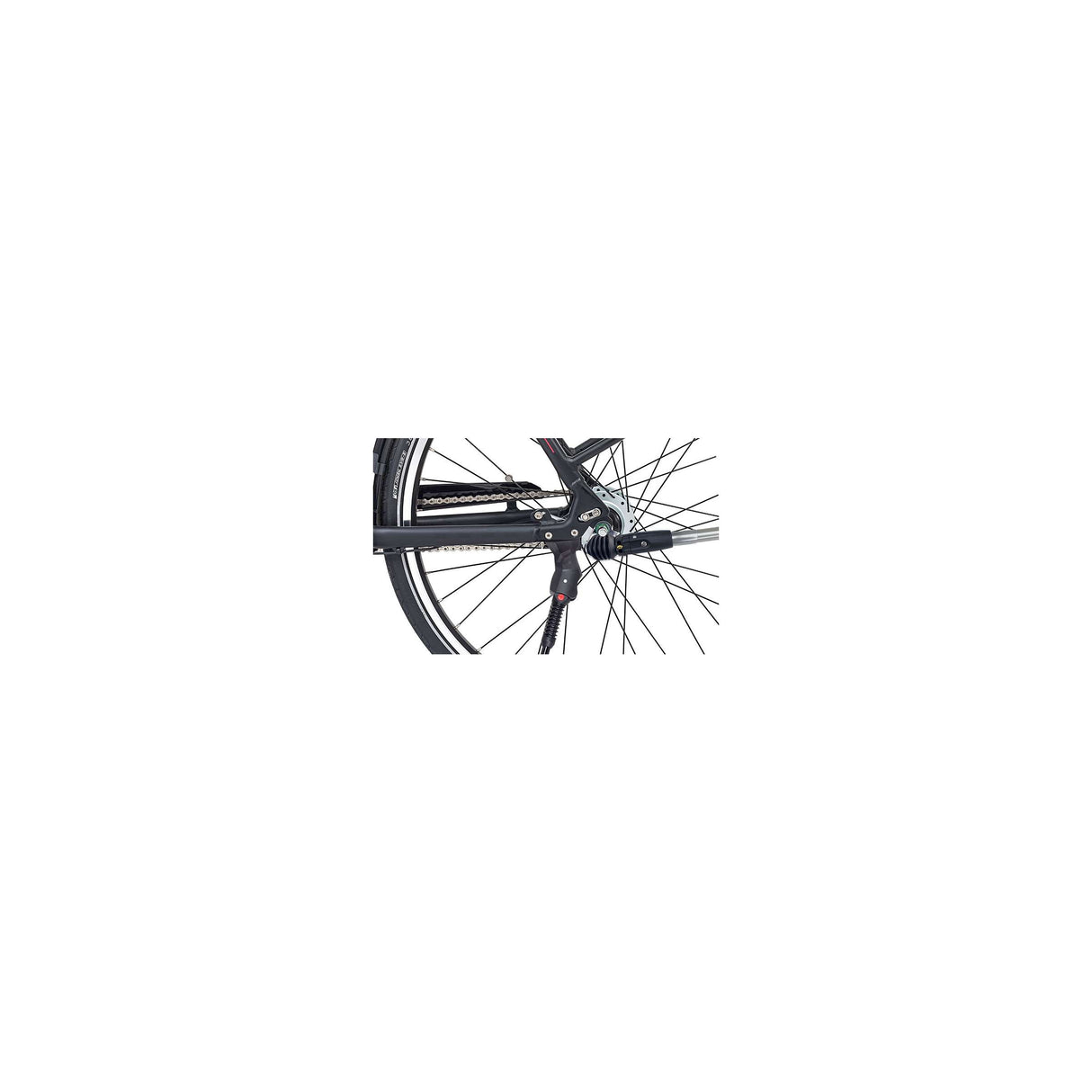 Hebie baggaffel stativ fix 40 t bagerste kickstand fix 40 t adj.26 -28