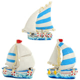 Sejlbåd - strand souvenir nautisk dekoration