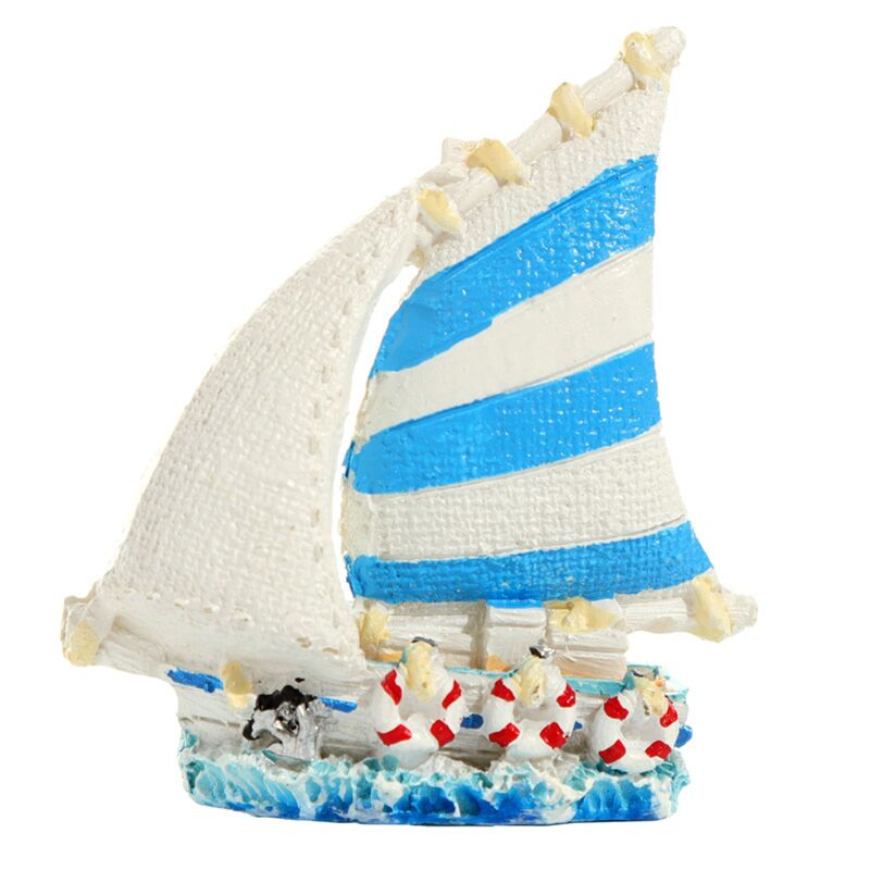 Sejlbåd - strand souvenir nautisk dekoration