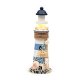 Strand souvenir - fyrtårnsskaller LED lys