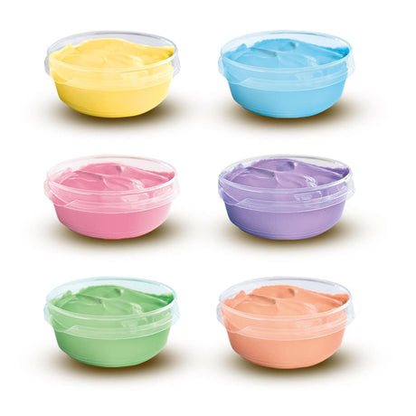 Ses fingermaling pastel 6 farver x 45 ml
