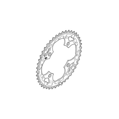 Shimano klinge 44t 9v deore sort y1gx060