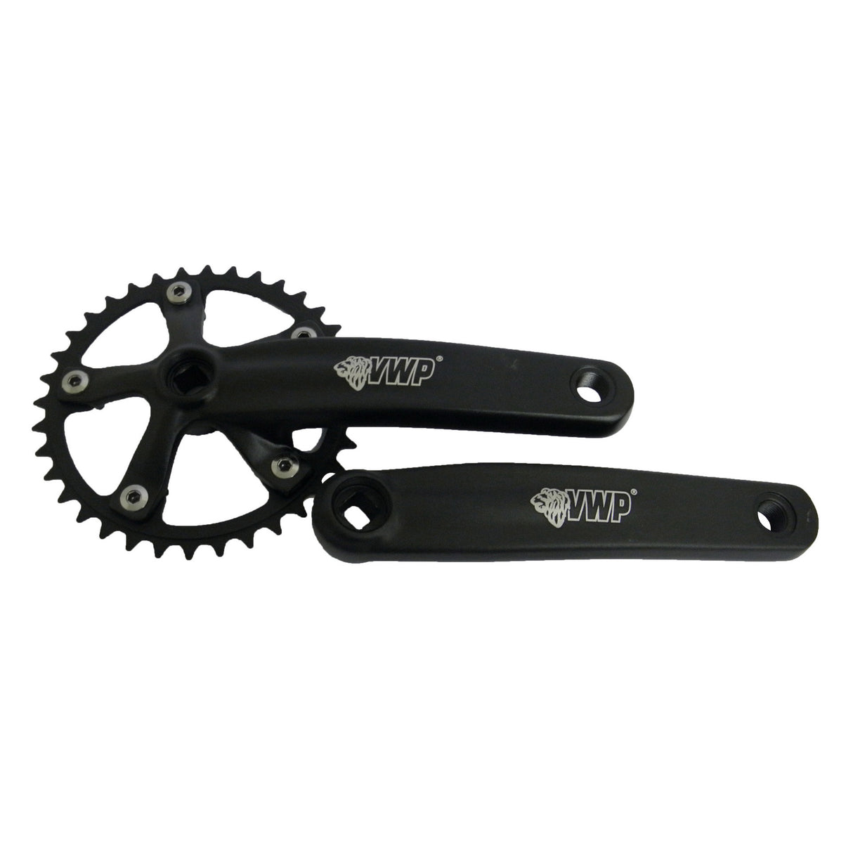 VWP kranksæt 36t BMX mini-junior 170mm sort