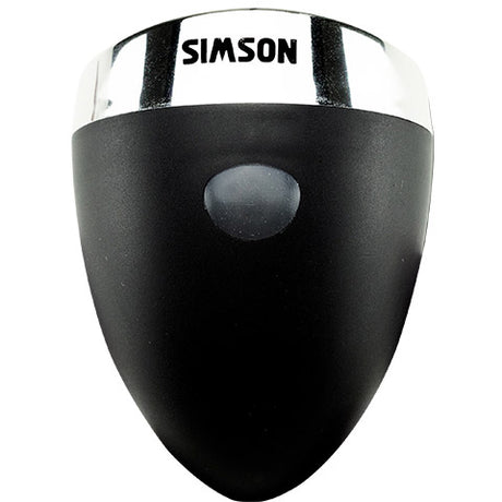 Simson forlygte klassisk luksus batteri sort (10 stk)
