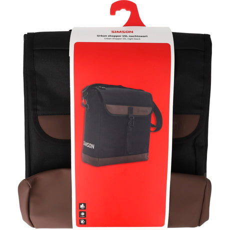 Rema tip top holland b.v. taske simson urban single | sort | 15 l