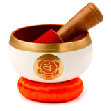Orange chakra syngeskål