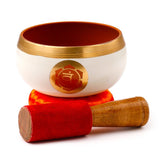 Orange chakra syngeskål