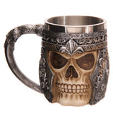 Skull warrior dekorativt krus
