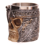 Skull warrior dekorativt krus