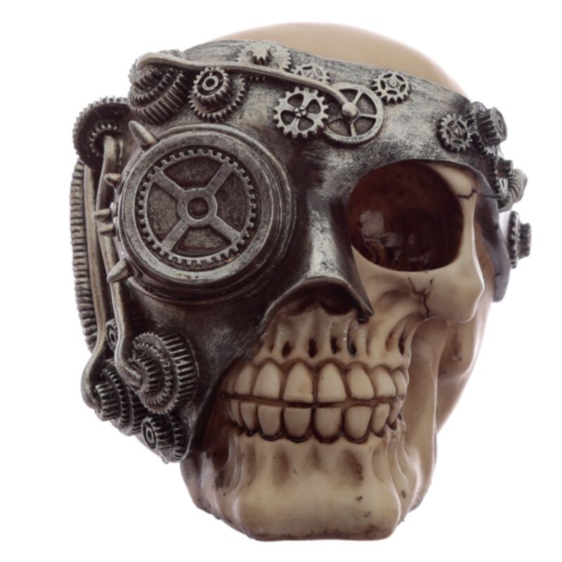 Steampunk kraniehoved hjemmetilbehør