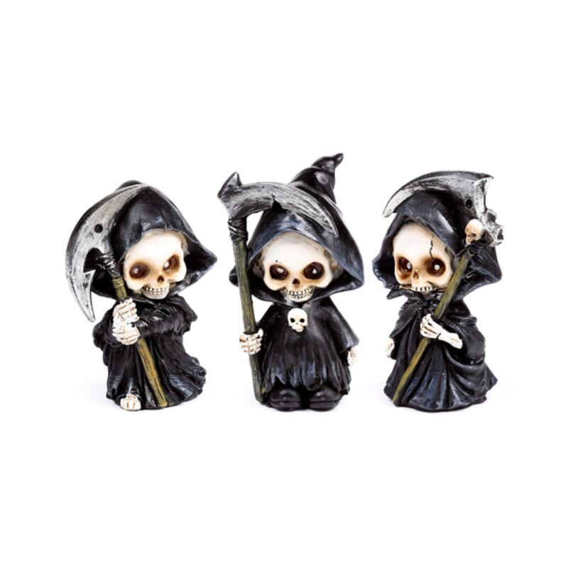 3-delt reaper mini-kraniet sæt med le