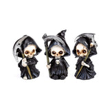 3-delt reaper mini-kraniet sæt med le