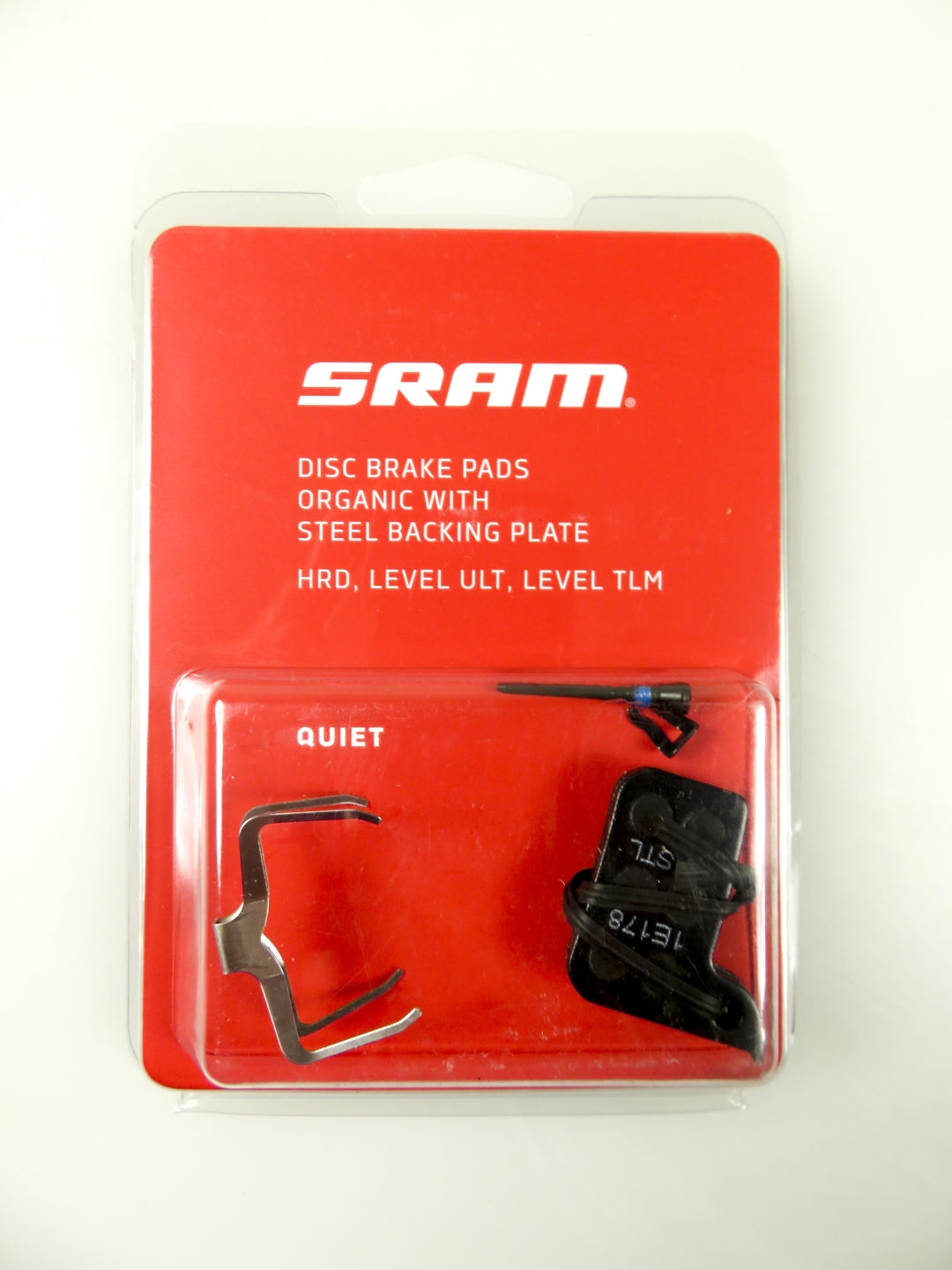 Sram vej skive niveau organisk stål skive bremseklodser, 1 par