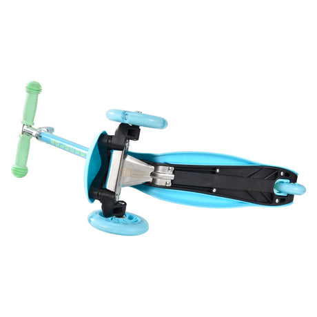 Boldcube teeny trehjulet scooter - blå