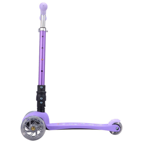Boldcube teeny fold trehjulet scooter - enhjørning lilla