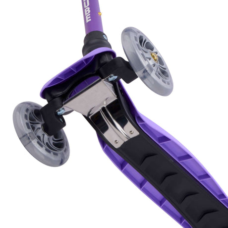 Boldcube teeny fold trehjulet scooter - enhjørning lilla