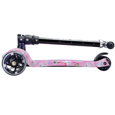 Boldcube stor trehjulet scooter - kattekærlighed