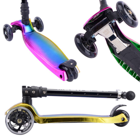 Boldcube stor 3-hjulet scooter - mørk nat