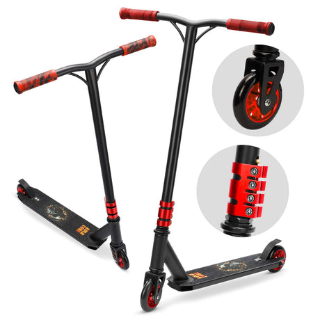 Boldcube deluxe stuntscooter - sort