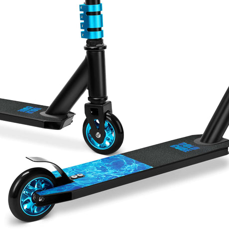 Boldcube deluxe stuntscooter - cyan