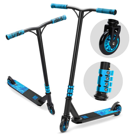Boldcube deluxe stuntscooter - cyan