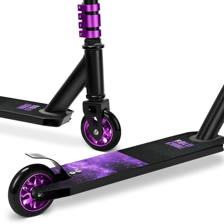 Boldcube deluxe stuntscooter - lilla