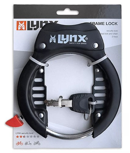 Lynx Ringslot - Bicycle Base Slot (Extra Wide) - Sort