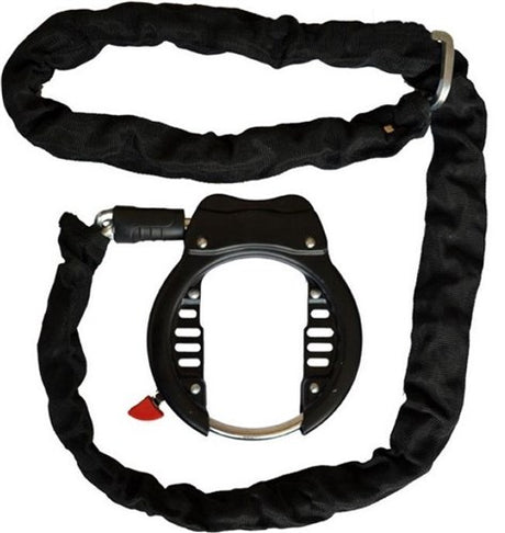 Lynx Fietsframeslot 150 cm - sort
