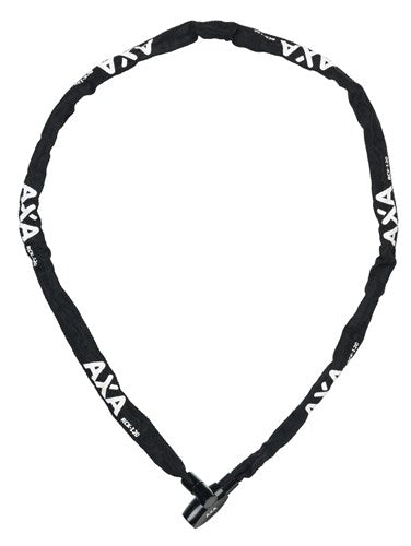 Axa låsekæde stiv 120cm sort