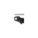 Abus Spiral Cable Lock 6512K 180 12 BK SCMU - 180 cm - Sort