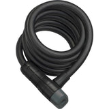 Abus Spiral Cable Lock 6512K 180 12 BK SCMU - 180 cm - Sort