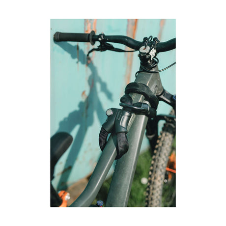 Abus bicycle lock chain lock - infinity loop 1806 - security level 6 - black - 110 cm - suitable for electric bicycles and city bicycles