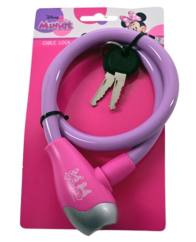 Disney minnie - kabellås - pink