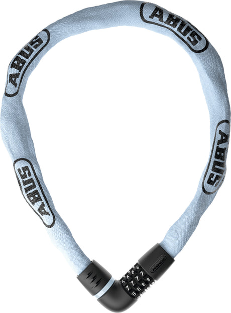 Abus cykellås kædelås - tresor 6807c - sikkerhedsniveau 7 - blå - 110 cm - velegnet til elcykler og bycykler