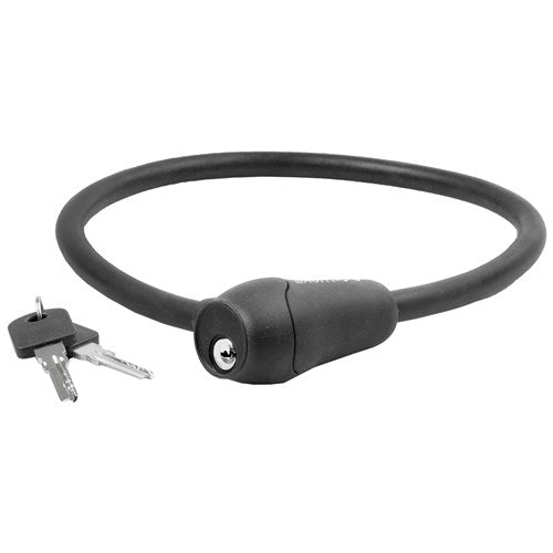 M-bølgekabellås silikone sort 60 cm12mm