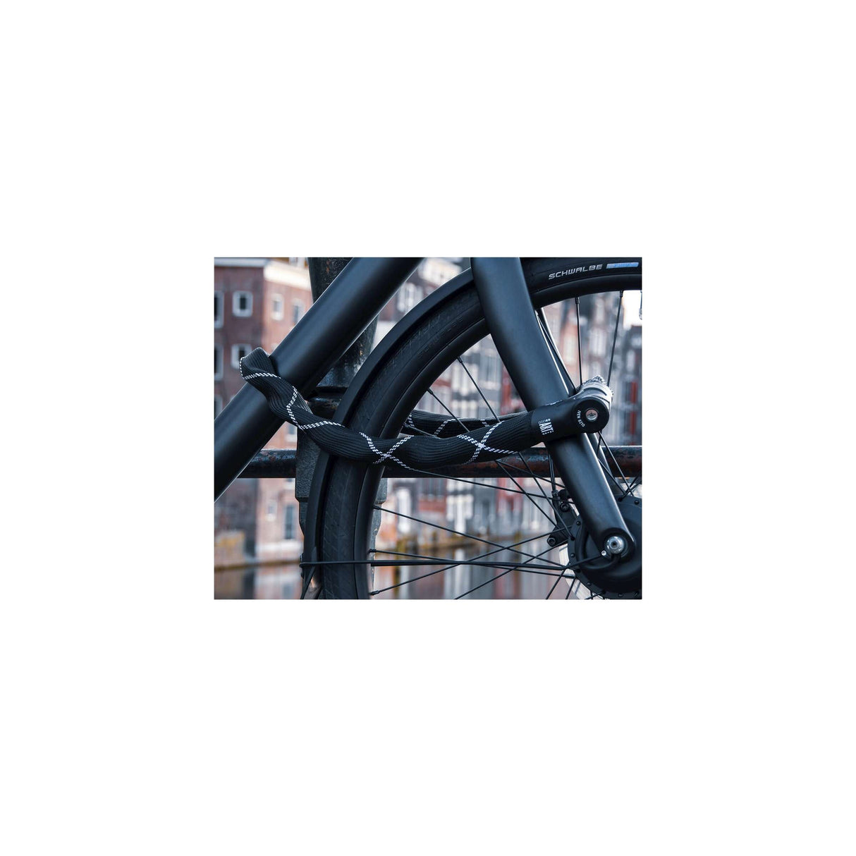 Abus Ivent kæde 8210 85 - Art2 Chain Lock (85 cm) - Sort
