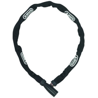 Abus Chain Lock 1500 110 Web sort - 110 cm - cykel - sort
