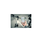 Axa absolute 9-110 kædelås i kombination med tracker, 110 lange 9mm led. kunst**.