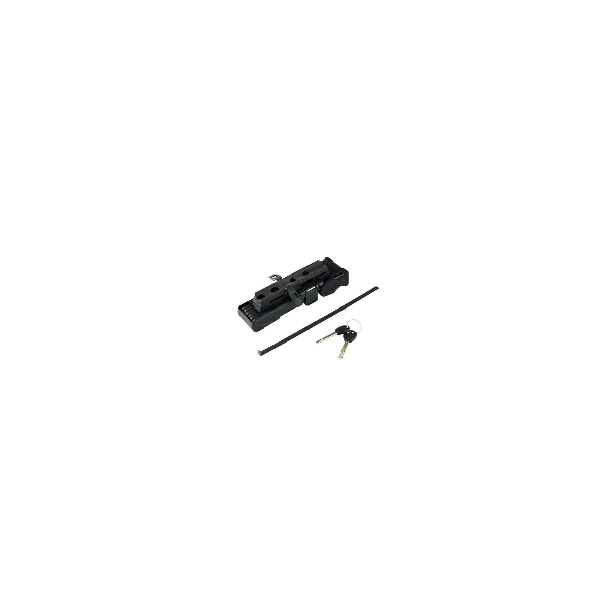 Abus foldeslot Bordo 6000K 90 sort