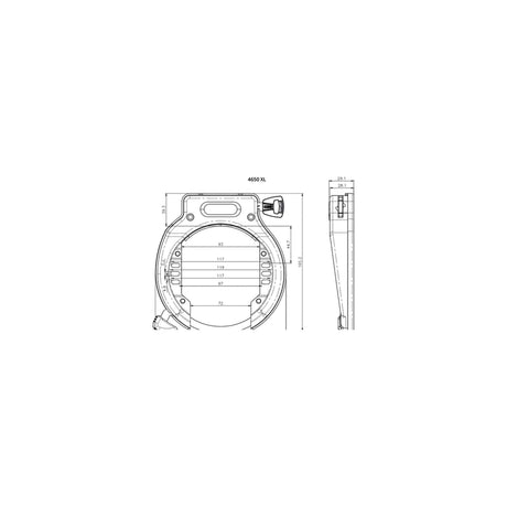 Abus Amparo 2.0 4650xl sort art2 slot