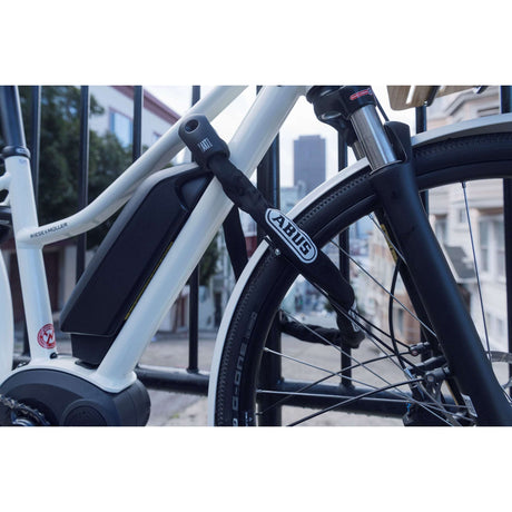 Abus Steel -O -chin 9808K 110 - Sort - 110 cm - cykellås