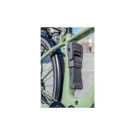 Abus foldelås bordo alarm fingeraftryk 6000afp 120 sort sh