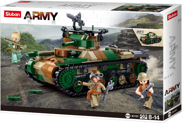 Sluban army type 97 medium tank (m38-b1107)
